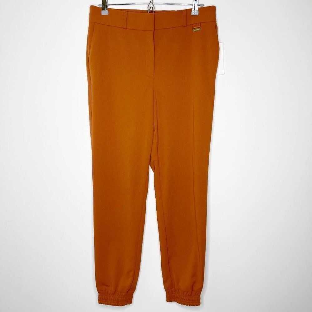 CALVIN KLEIN Gingerbread Cuffed Joggers